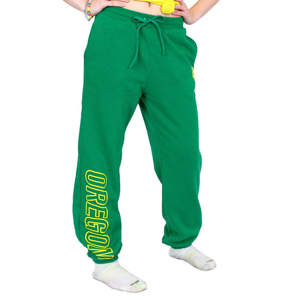 Interlocking UO, Zoozatz, Green, Pants, Polyester Blend, Women, Outline, Jogger, 927976